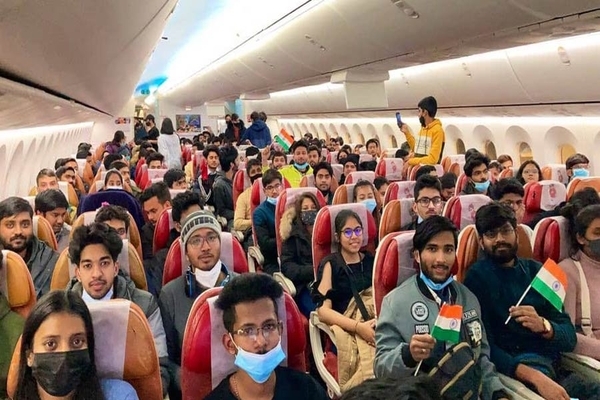 Indian students in Ukraine